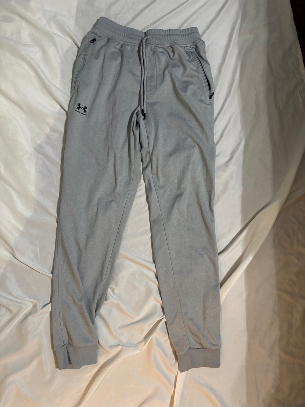 Under Armour Light Gray Men's Jogger Sweatpants